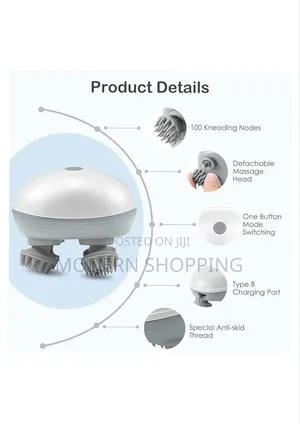 Rechargeable Electric Scalp Massager