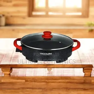 Haochu 46cm ትልቁ Haochu Ceramic Pizza Pan