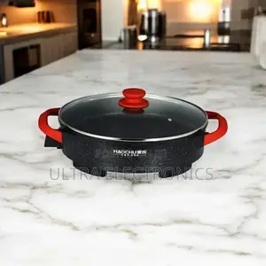 Haochu 46cm ትልቁ Haochu Ceramic Pizza Pan