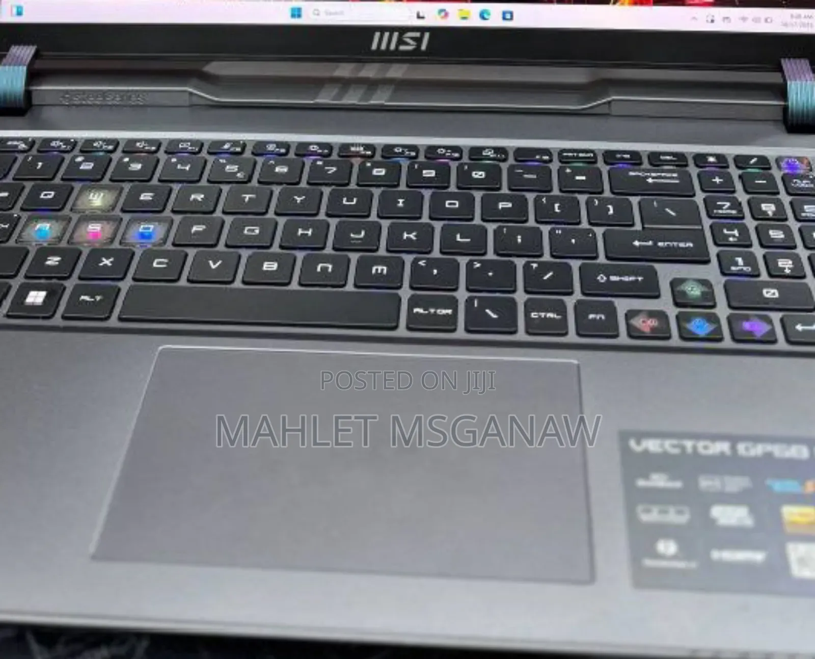 New Laptop MSI GF63 16GB Intel Core I9 SSD 1T