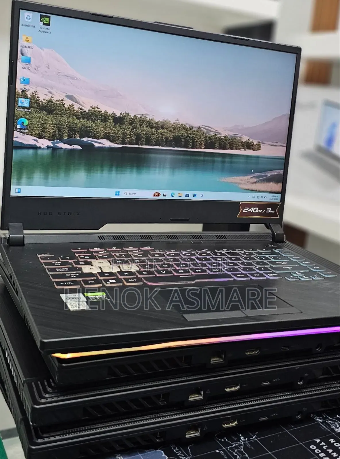 New Laptop Asus ROG Strix G15 16GB Intel Core I7 SSD 512GB