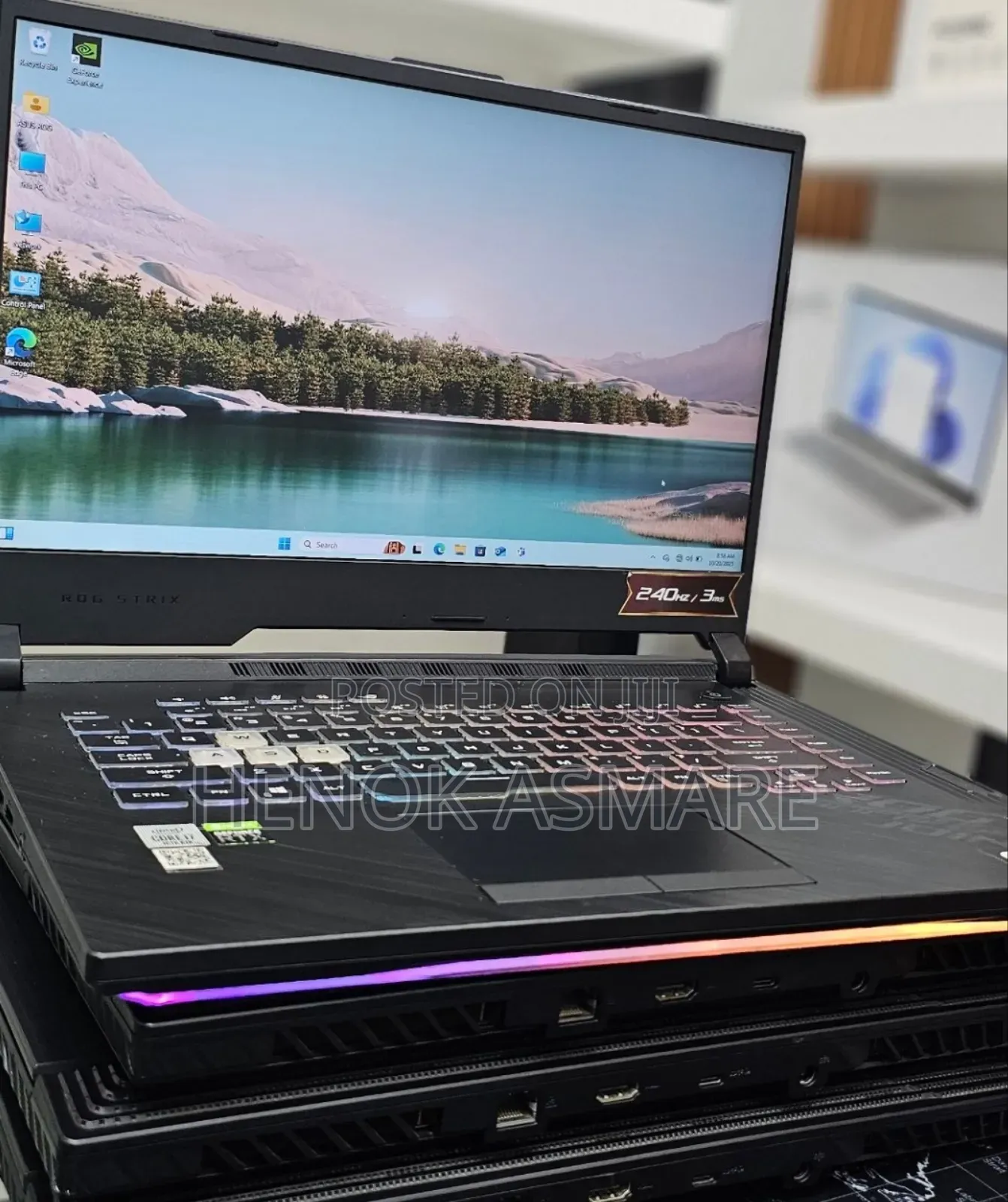 New Laptop Asus ROG Strix G15 16GB Intel Core I7 SSD 512GB