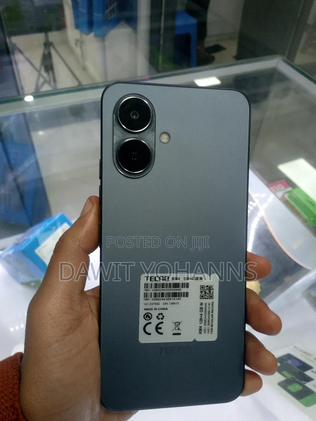 New Tecno Pop 10 128 GB Black