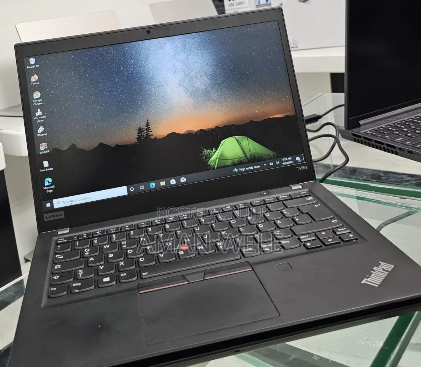 New Laptop Lenovo ThinkPad T495s 16GB AMD Ryzen 7 SSD 512GB
