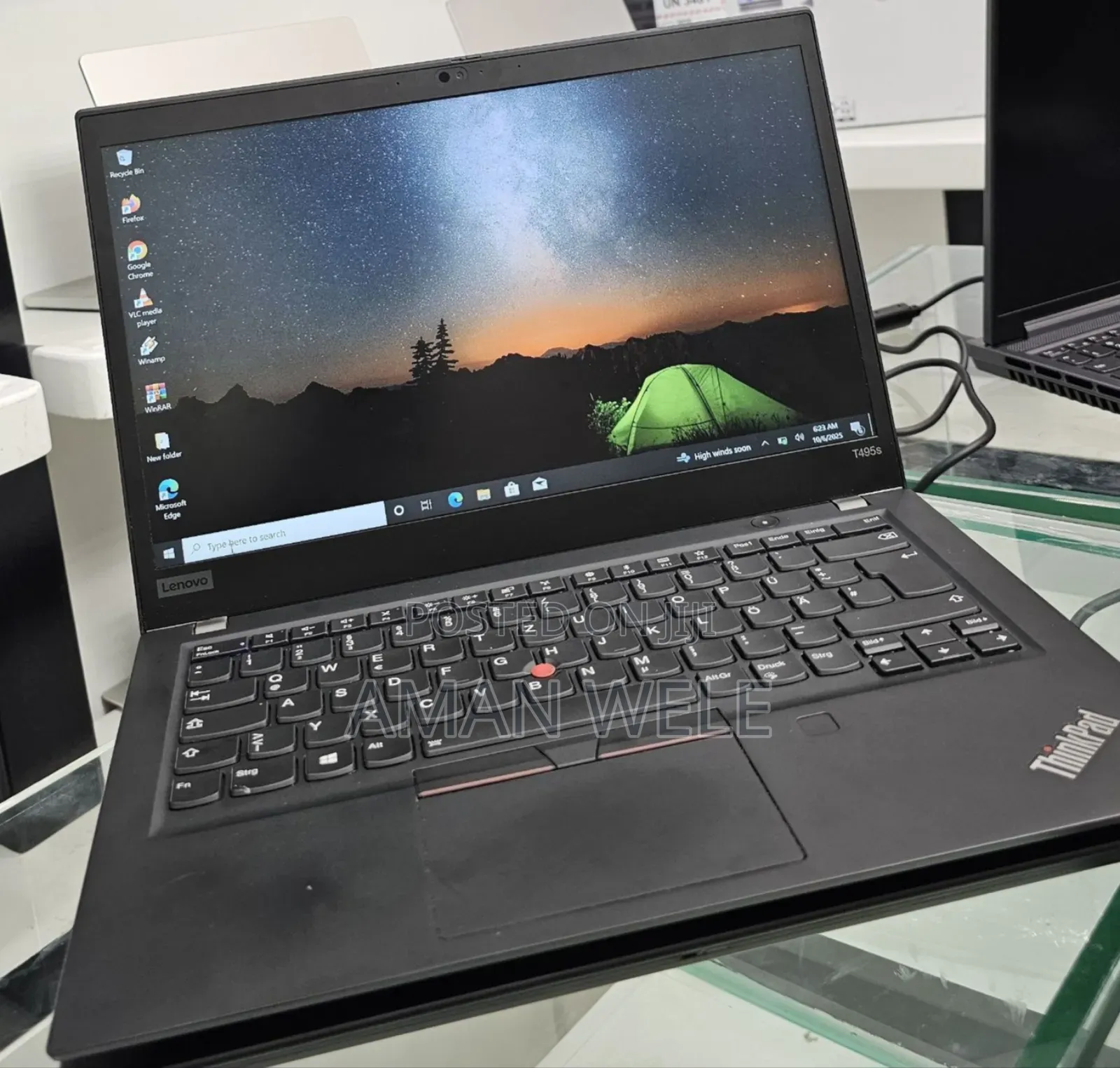 New Laptop Lenovo ThinkPad T495s 16GB AMD Ryzen 7 SSD 512GB