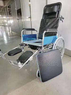 Removable Headrest韜崚wheelchair፰∞Reclining Backrest Legrest,Hand Brakes