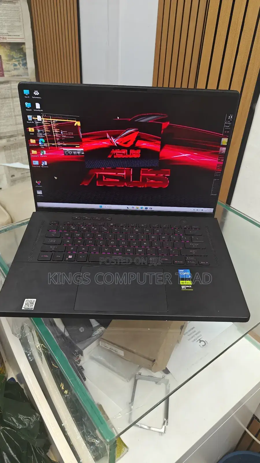 New Laptop Asus ROG Zephyrus G16 16GB Intel Core I7 SSD 512GB