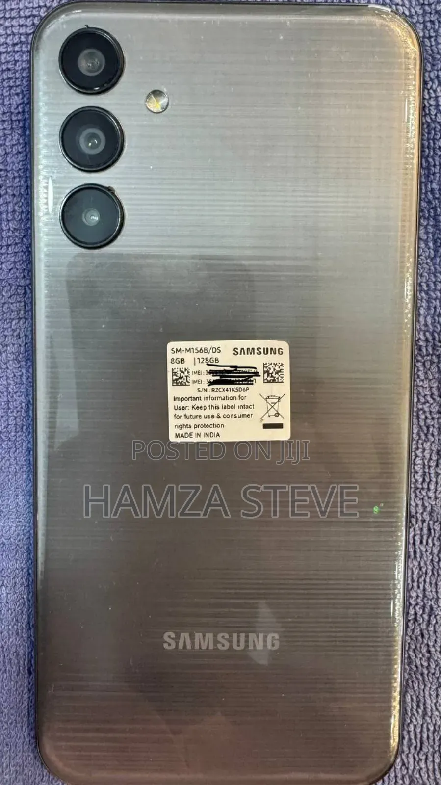 New Samsung Galaxy M15 128 GB Gray