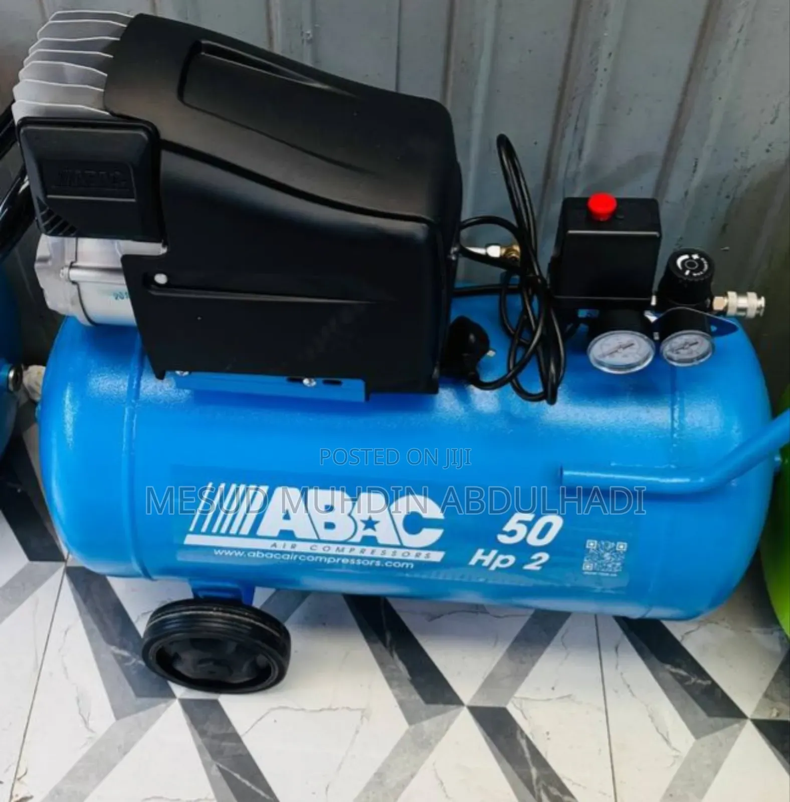 Abac Ari Compressor 50litr Made in Italy