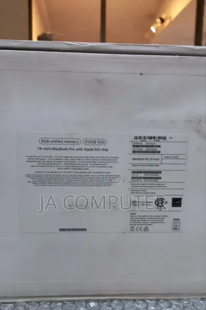 New Laptop Apple MacBook Pro 2023 M3 14-Inch 8GB Apple M3 Pro SSD 512GB