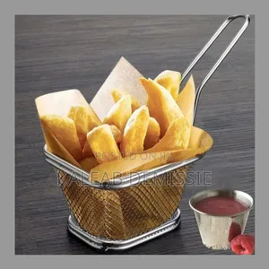 High Quality Mini Square Fried Food Table Serving