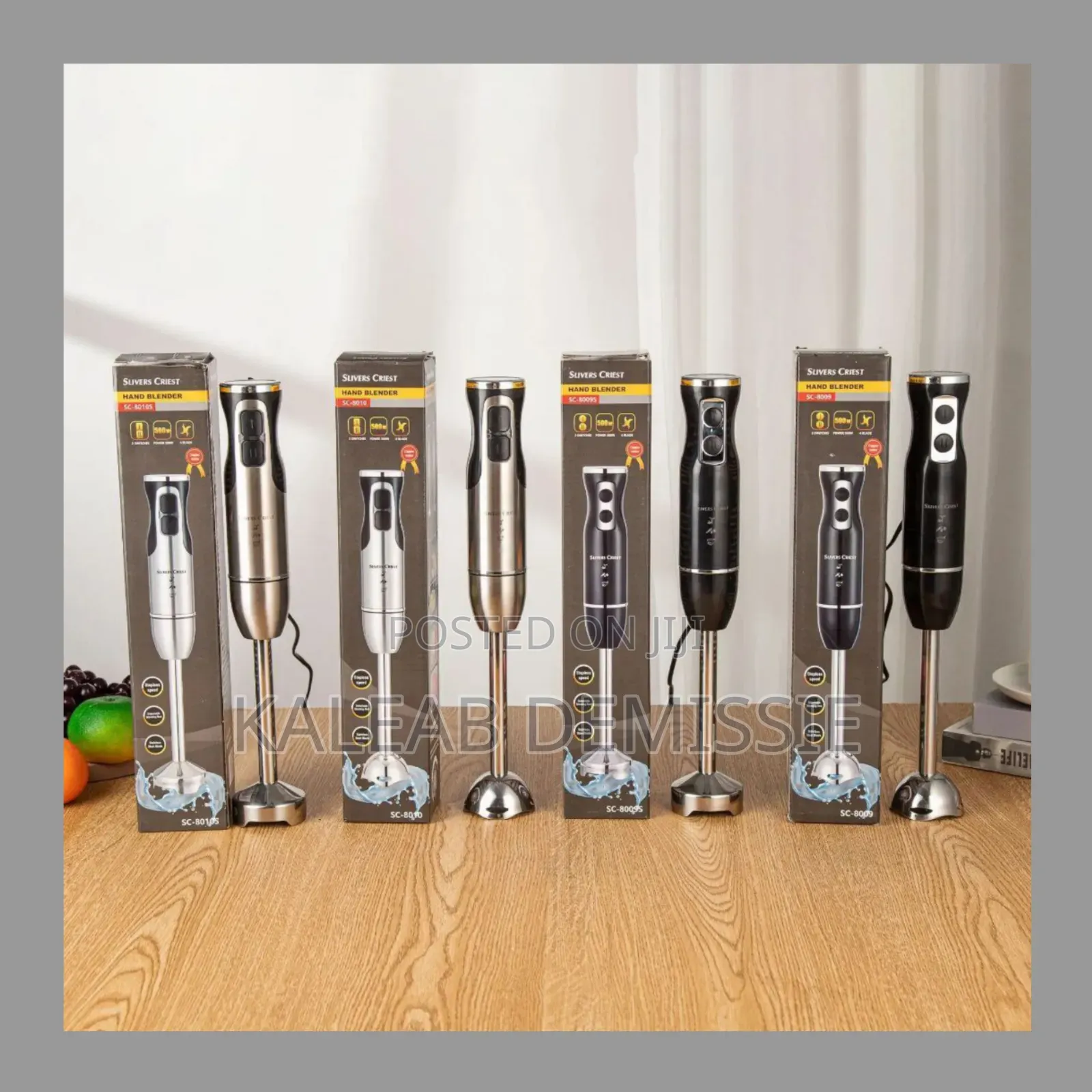 Silver Love Hand Blender
