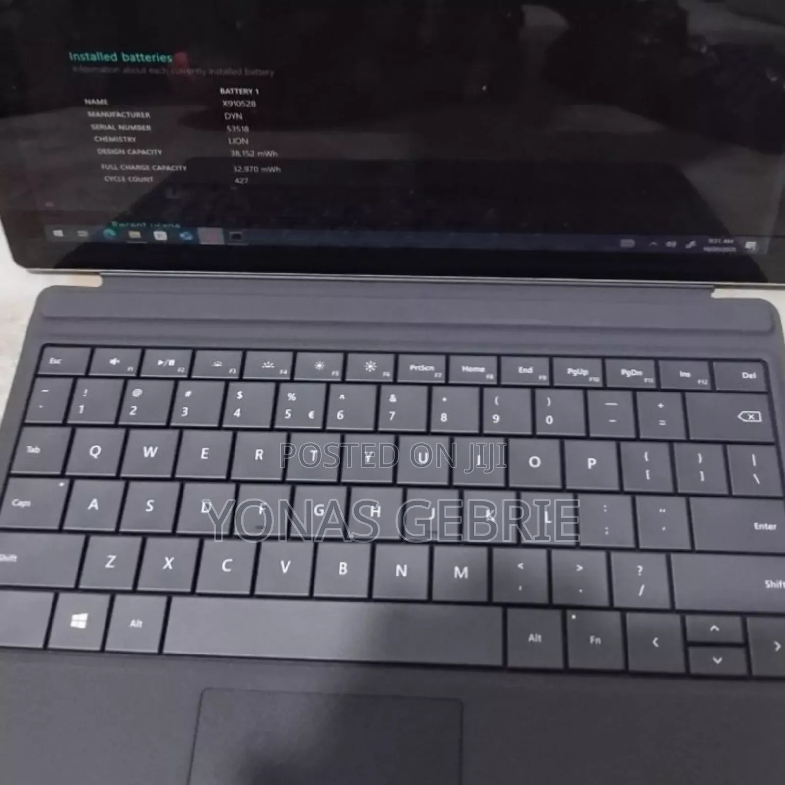 New Laptop Microsoft Surface 4GB Intel Core I5 SSD 128GB