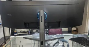 H Samsung 49" Odyssey Crg9 Super Ultrawide Gaming Monitor