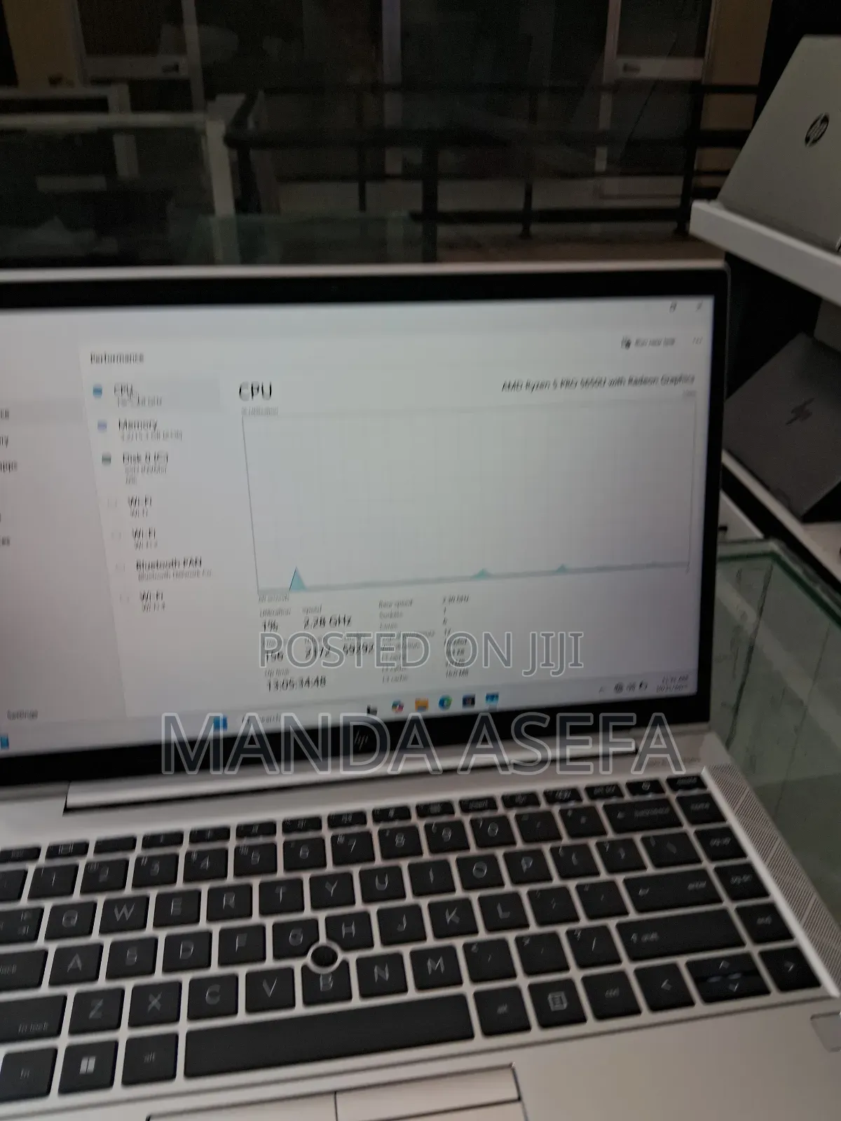 New Laptop HP EliteBook 845 G8 16GB AMD Ryzen 5 SSD 512GB
