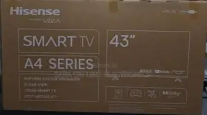 ➢Hisence 43" a-4 Series Uhd Smart Tv 5 Years Warranty Free Delivery