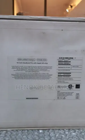 Photo - New Laptop Apple MacBook Pro 2023 M3 Pro 14-Inch 8GB Apple M3 SSD 512GB