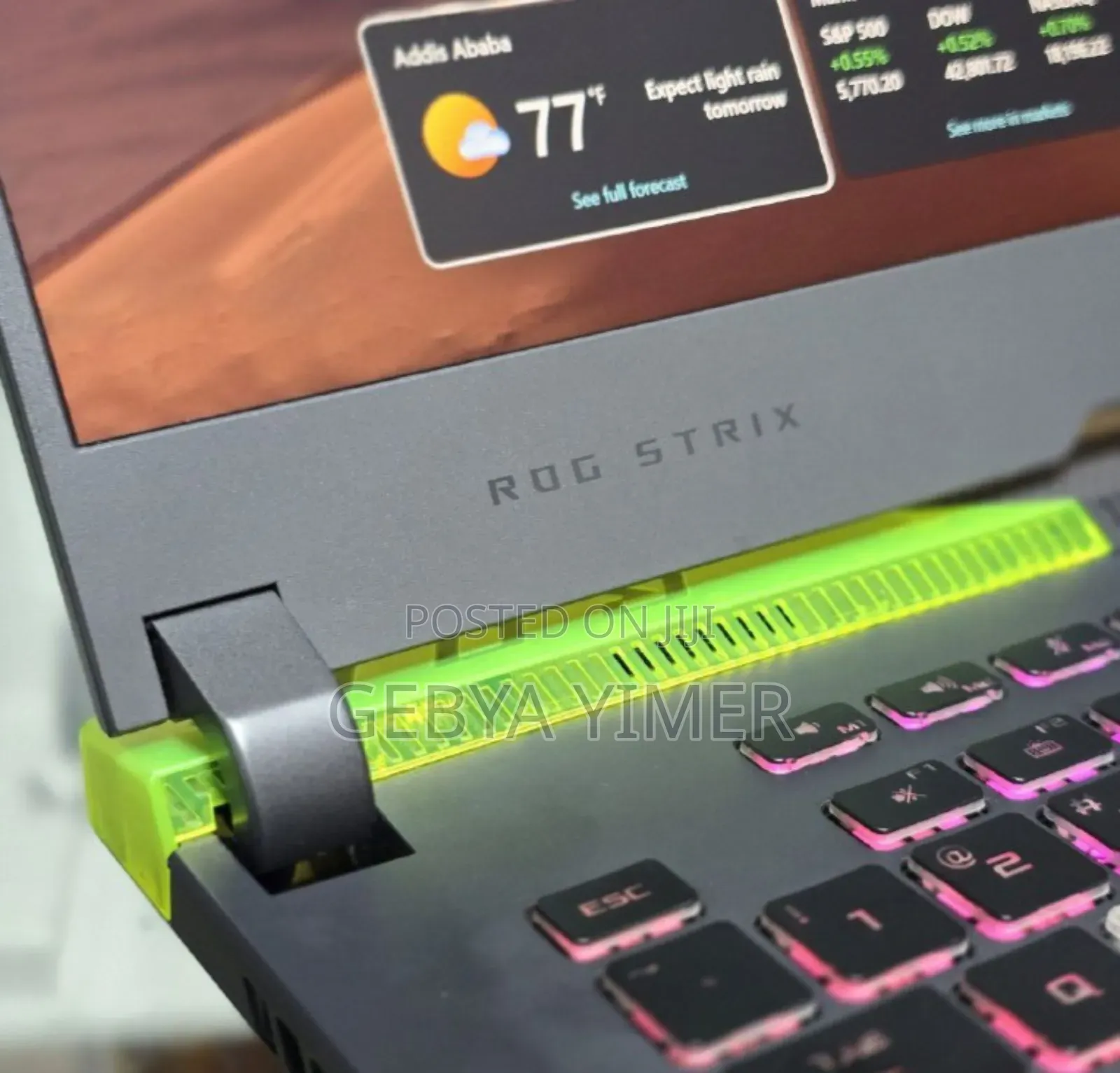 New Laptop Asus ROG Strix G15 16GB AMD Ryzen 9 SSD 1T