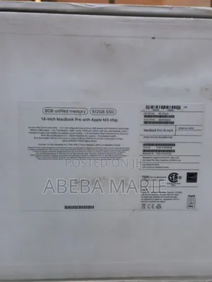 New Laptop Apple MacBook Pro M1 8GB Apple M1 Pro SSD 512GB