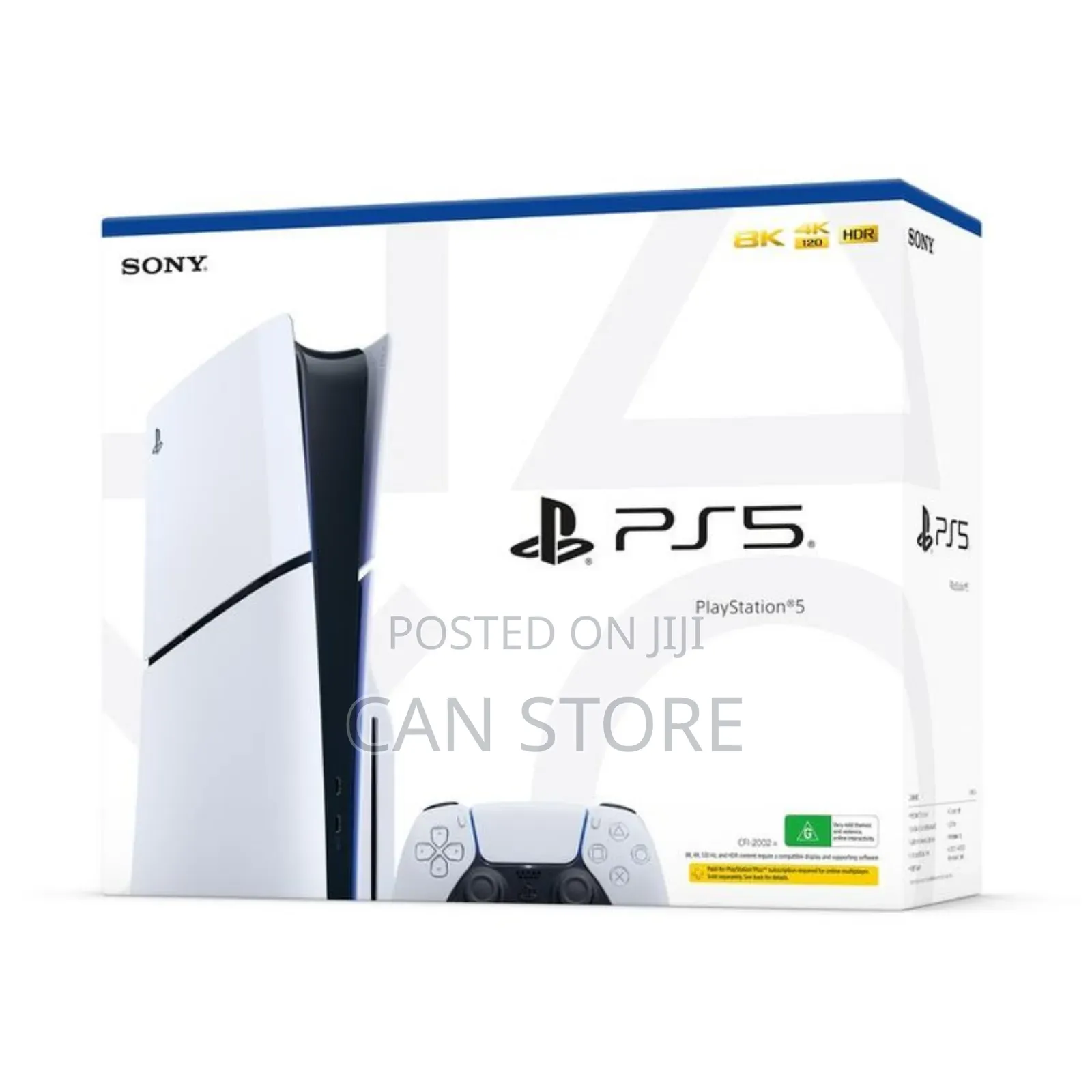 Playstation 5slim With 1joystick Disk Version We Have Warranty
