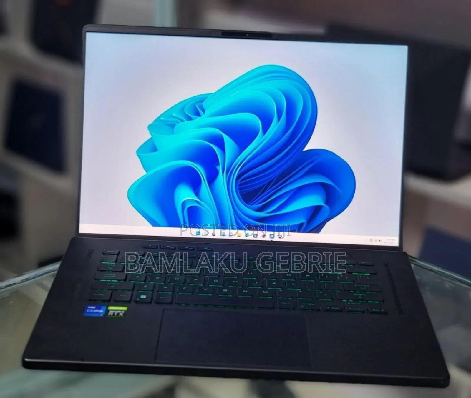 New Laptop Asus ROG Zephyrus G15 16GB Intel Core I7 SSD 1T