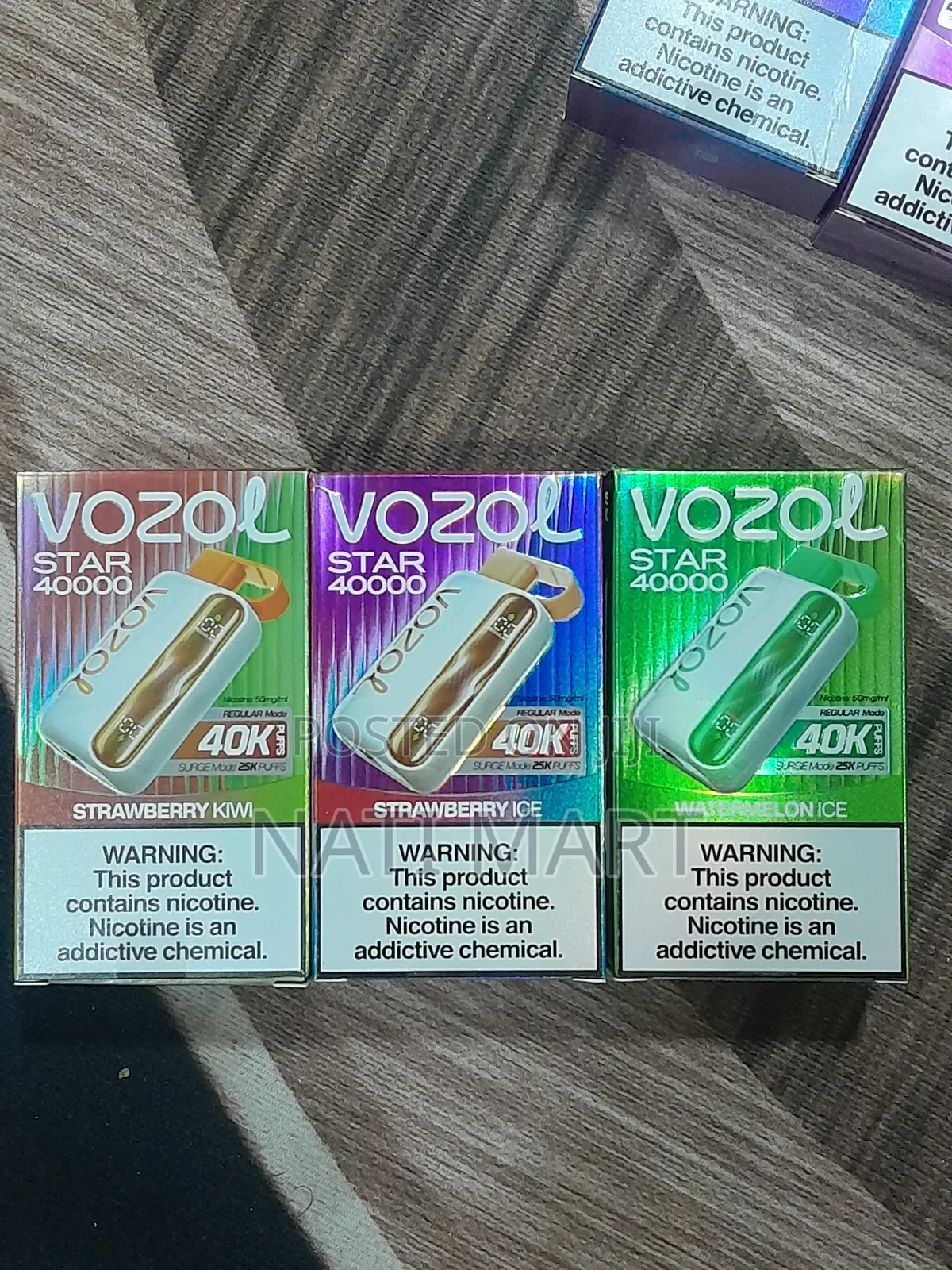 Vozol Vape 40,000 Puff Strawberry Watermelon