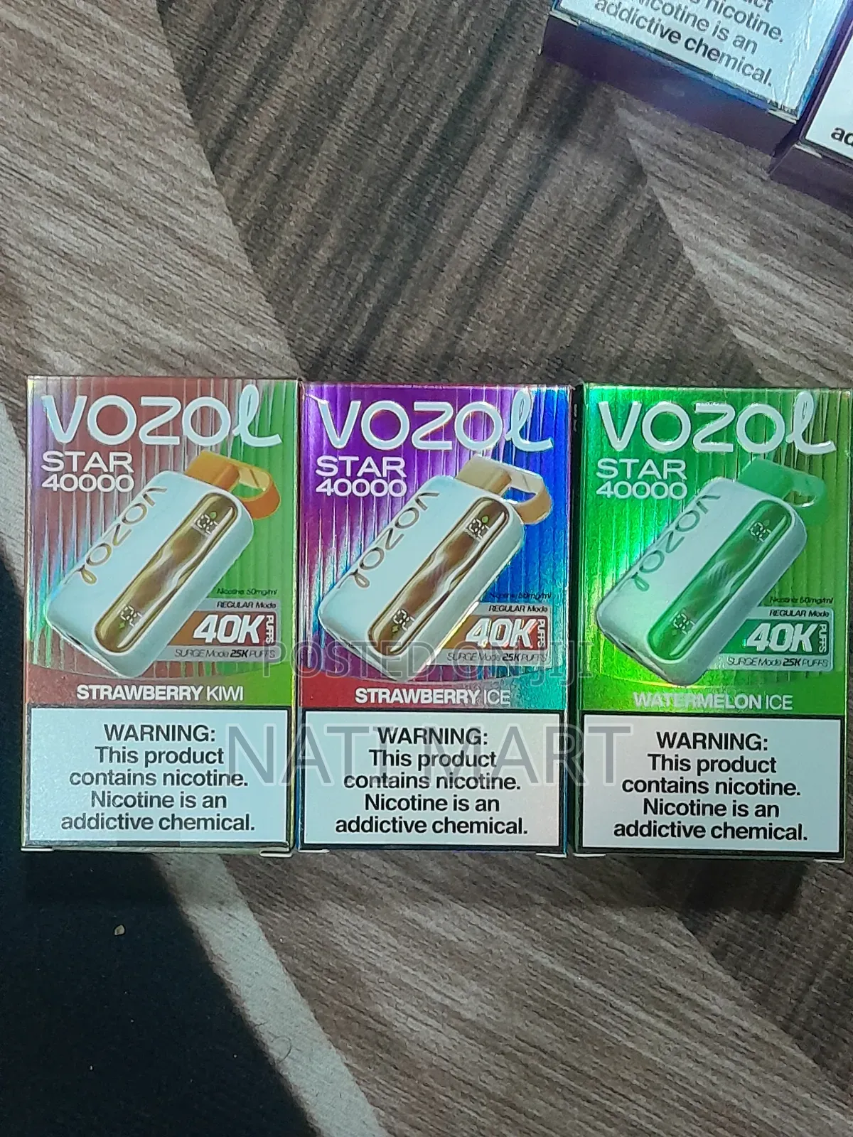 Vozol Vape 40,000 Puff Strawberry Watermelon