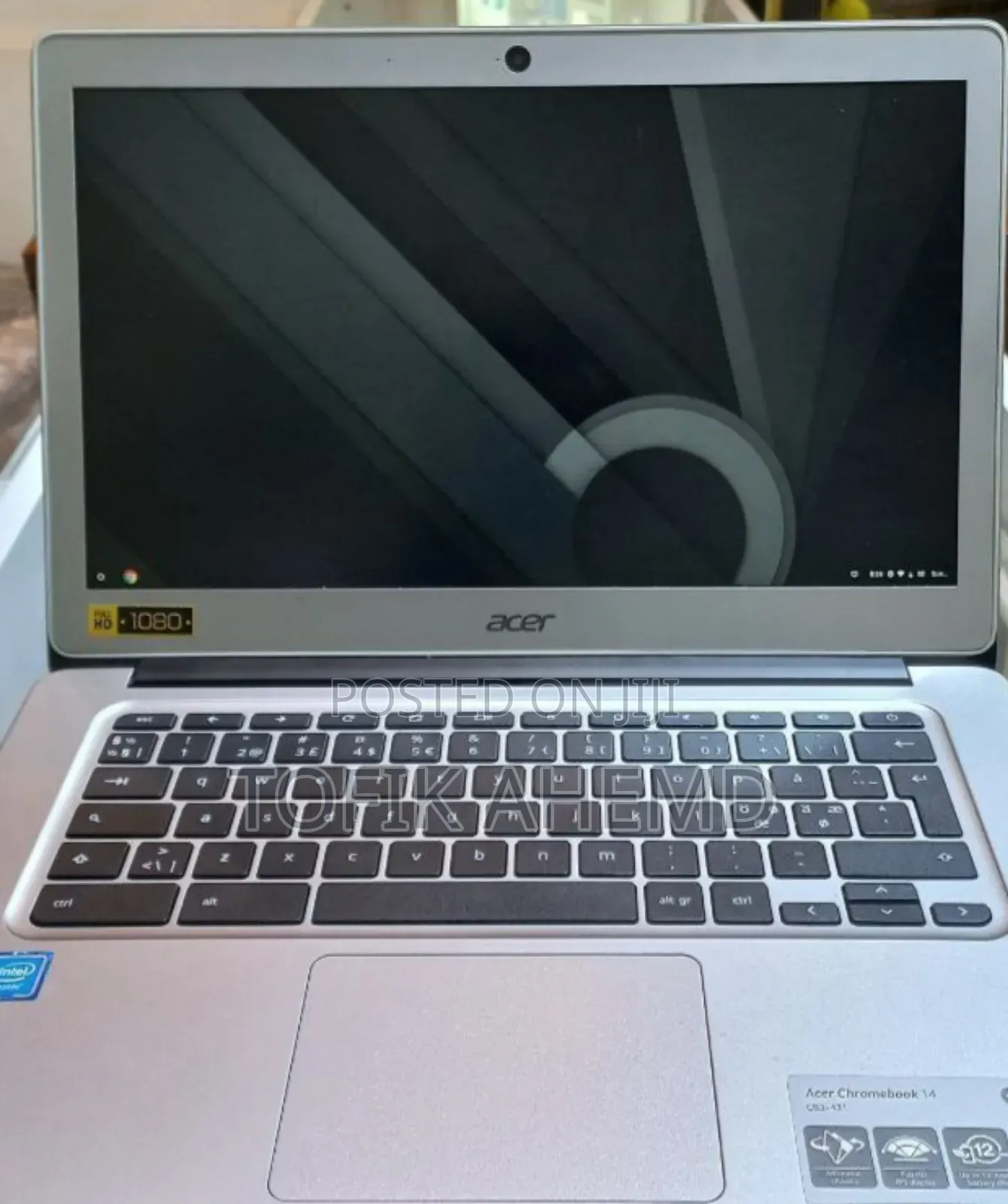 New Laptop Acer Chromebook 15 4GB Intel Core I7 SSD 128GB