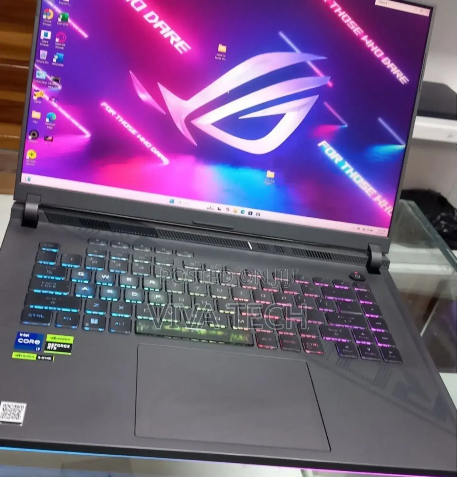 New Laptop Asus ROG Strix G16 G614 16GB Intel Core I7 SSD 1T
