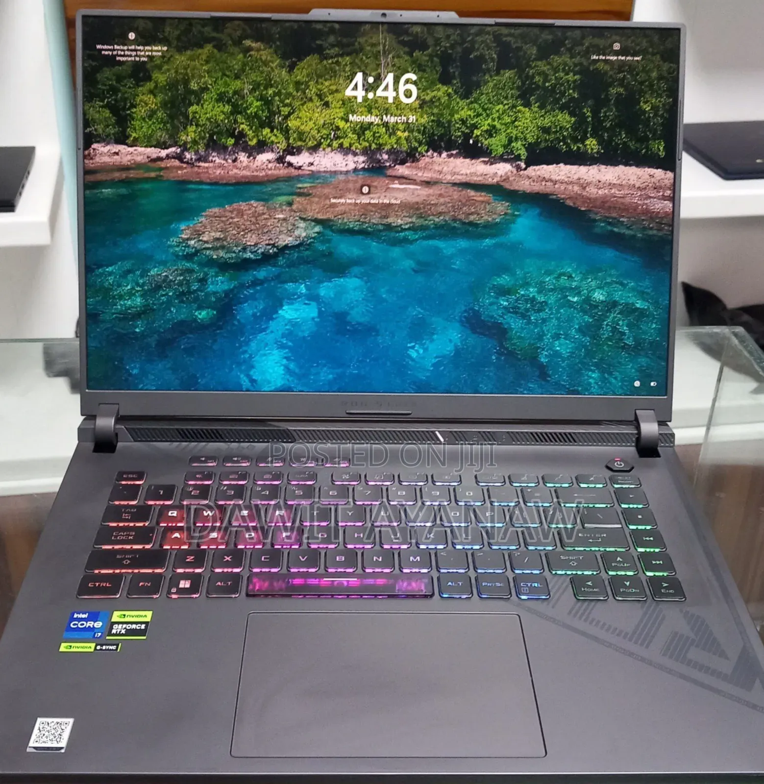 New Laptop Asus ROG Strix G15 32GB Intel Core Ultra 9 SSD 1T