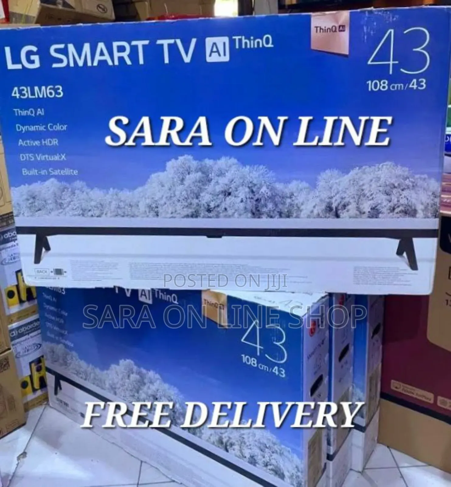Lg 43" Smart Tv