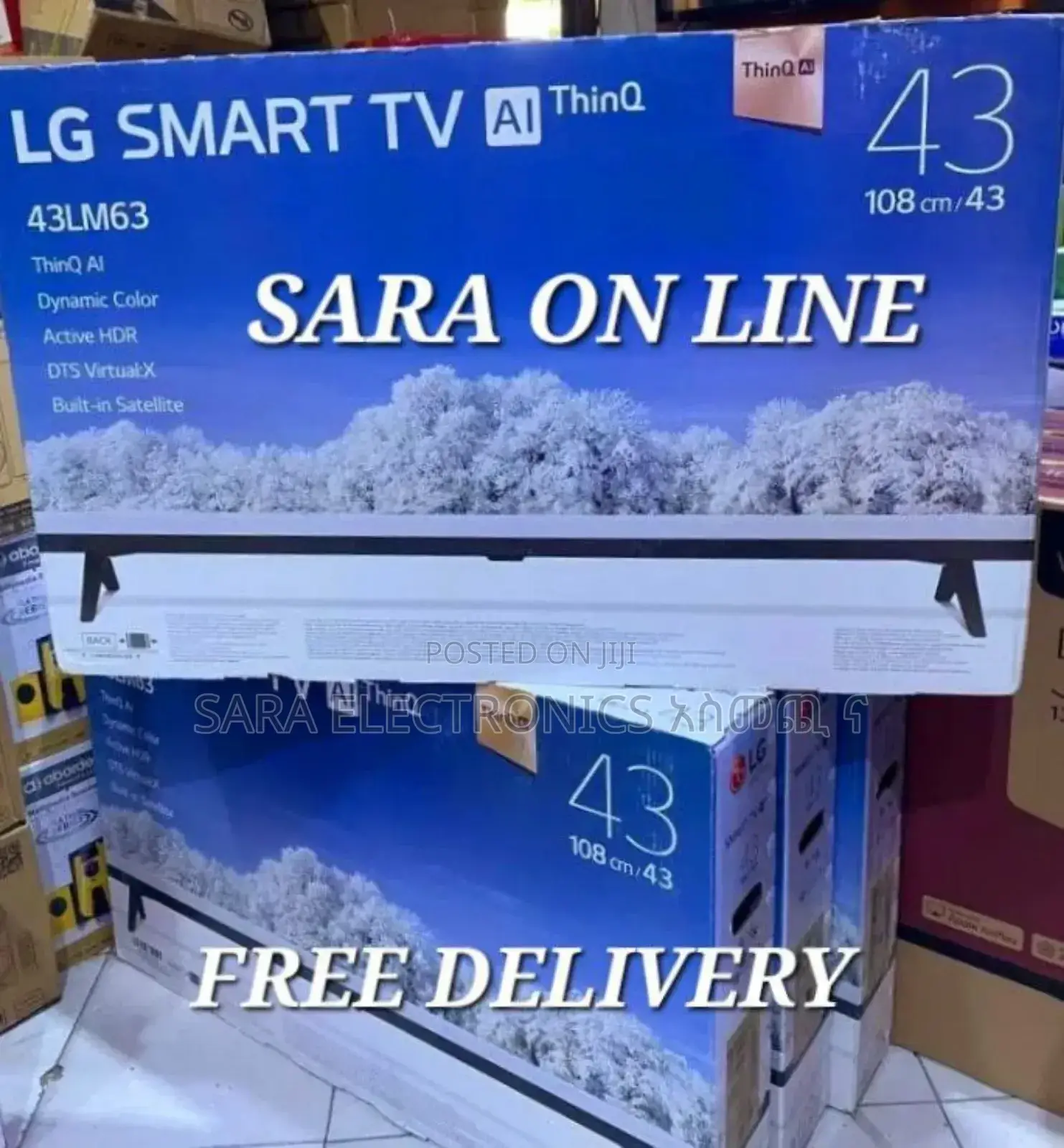 Lg 43" Smart Tv