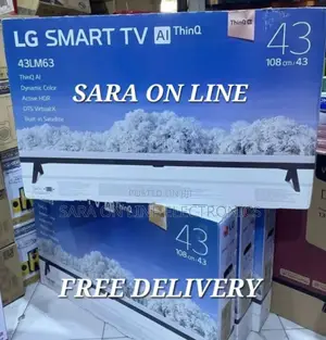 Lg 43" Smart Tv