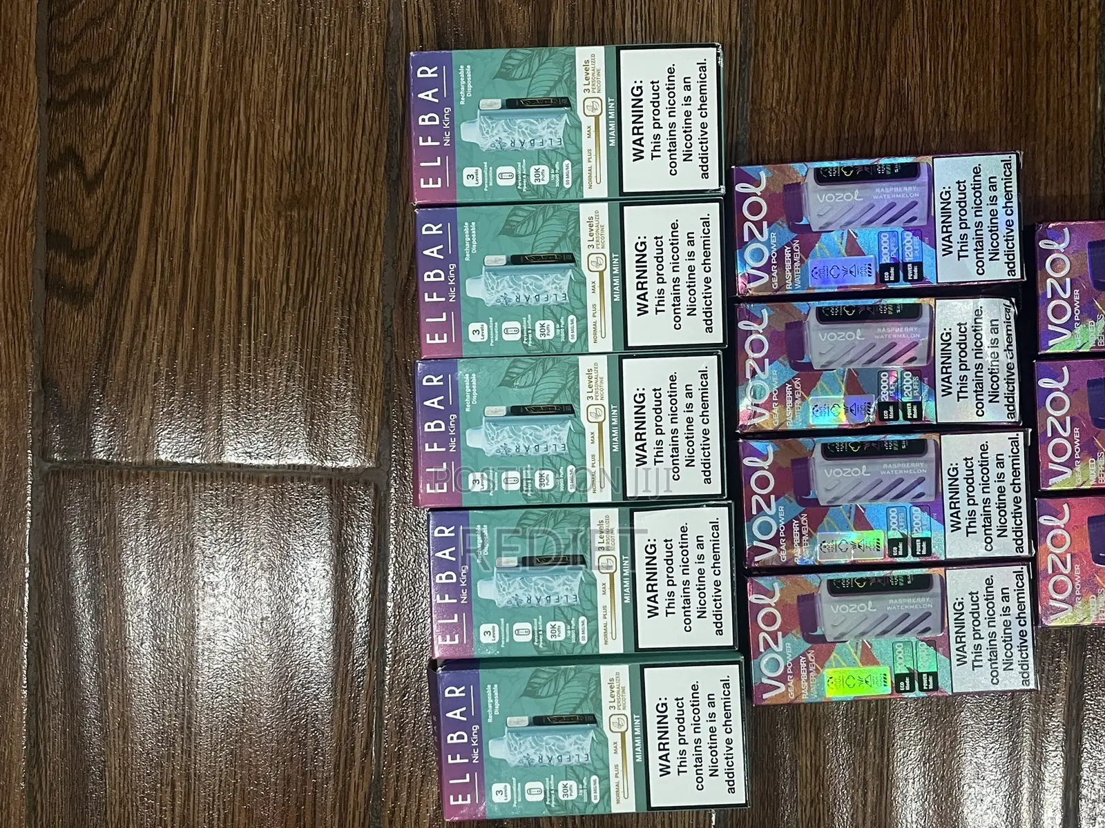 Vozol and Elfbar Vape