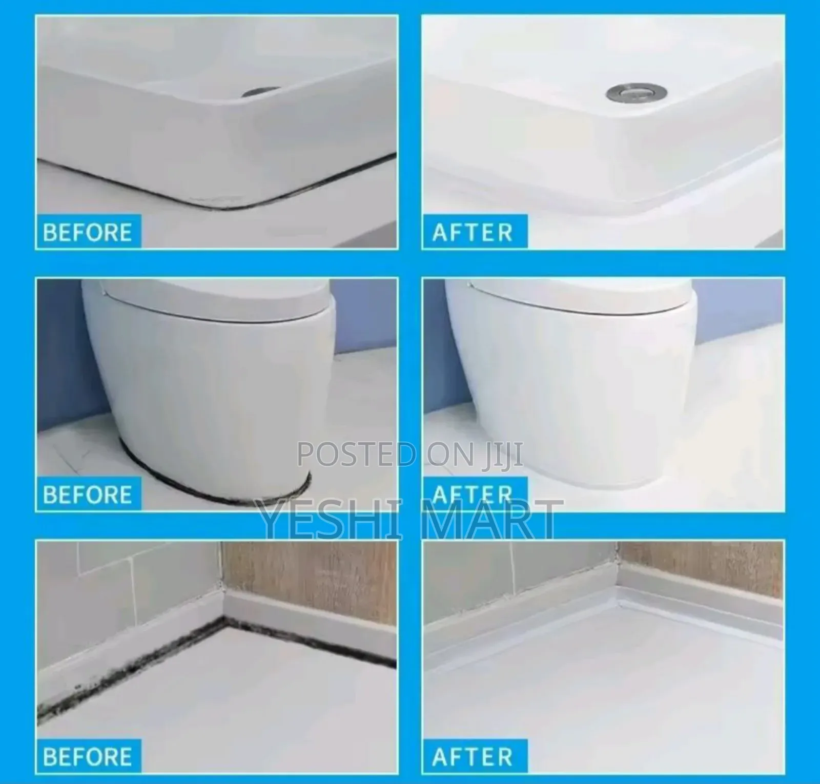 Shower Bath Sealing Tape Strips PVC Self Adhesive Waterproof Wall Stic