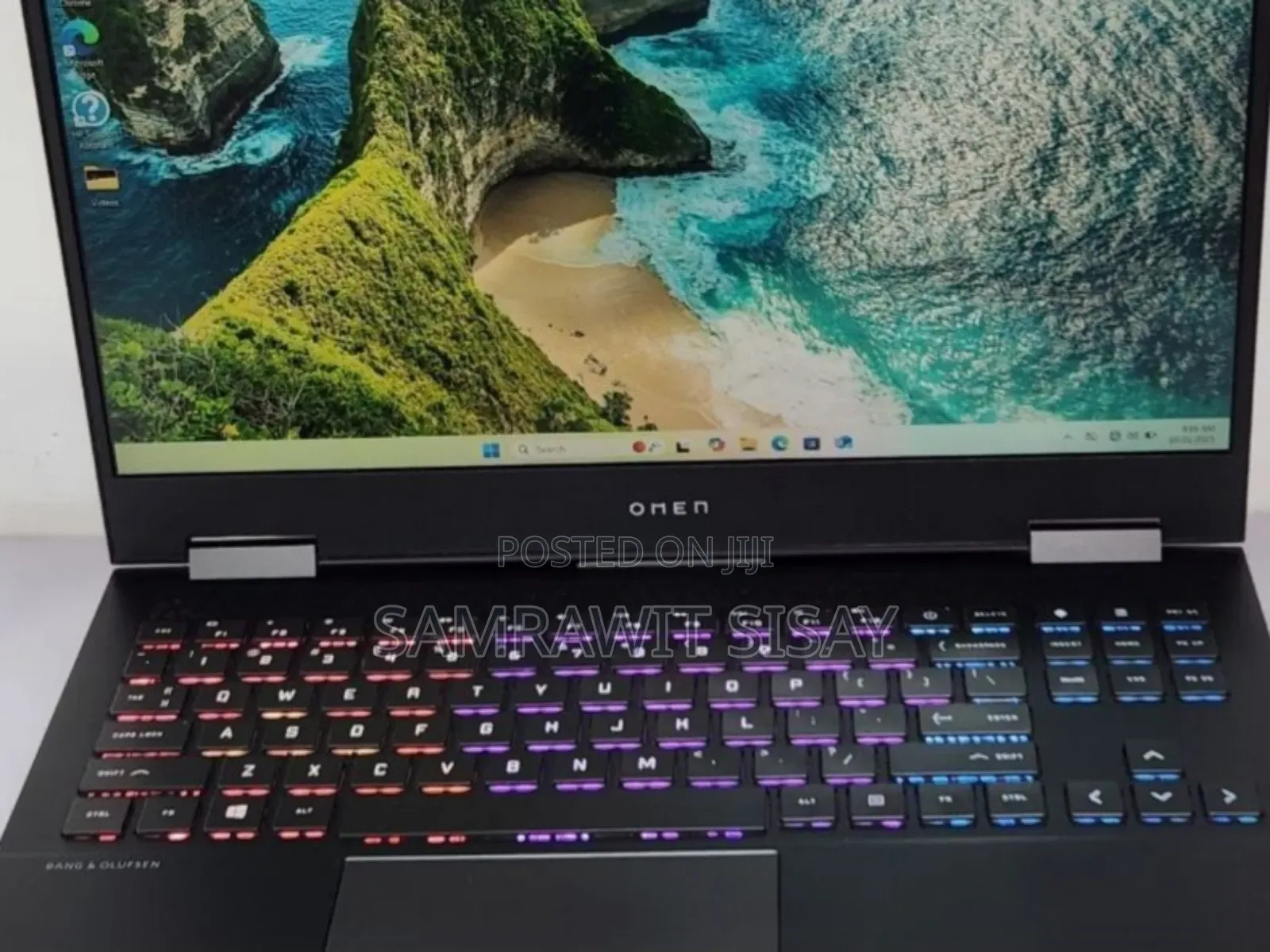 New Laptop HP Omen 15 16GB AMD Ryzen 7 SSD 512GB