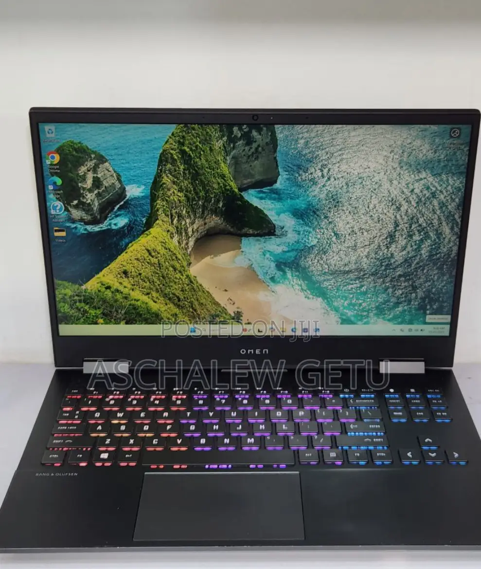 New Laptop HP Omen 15 16GB AMD Ryzen 7 SSD 512GB