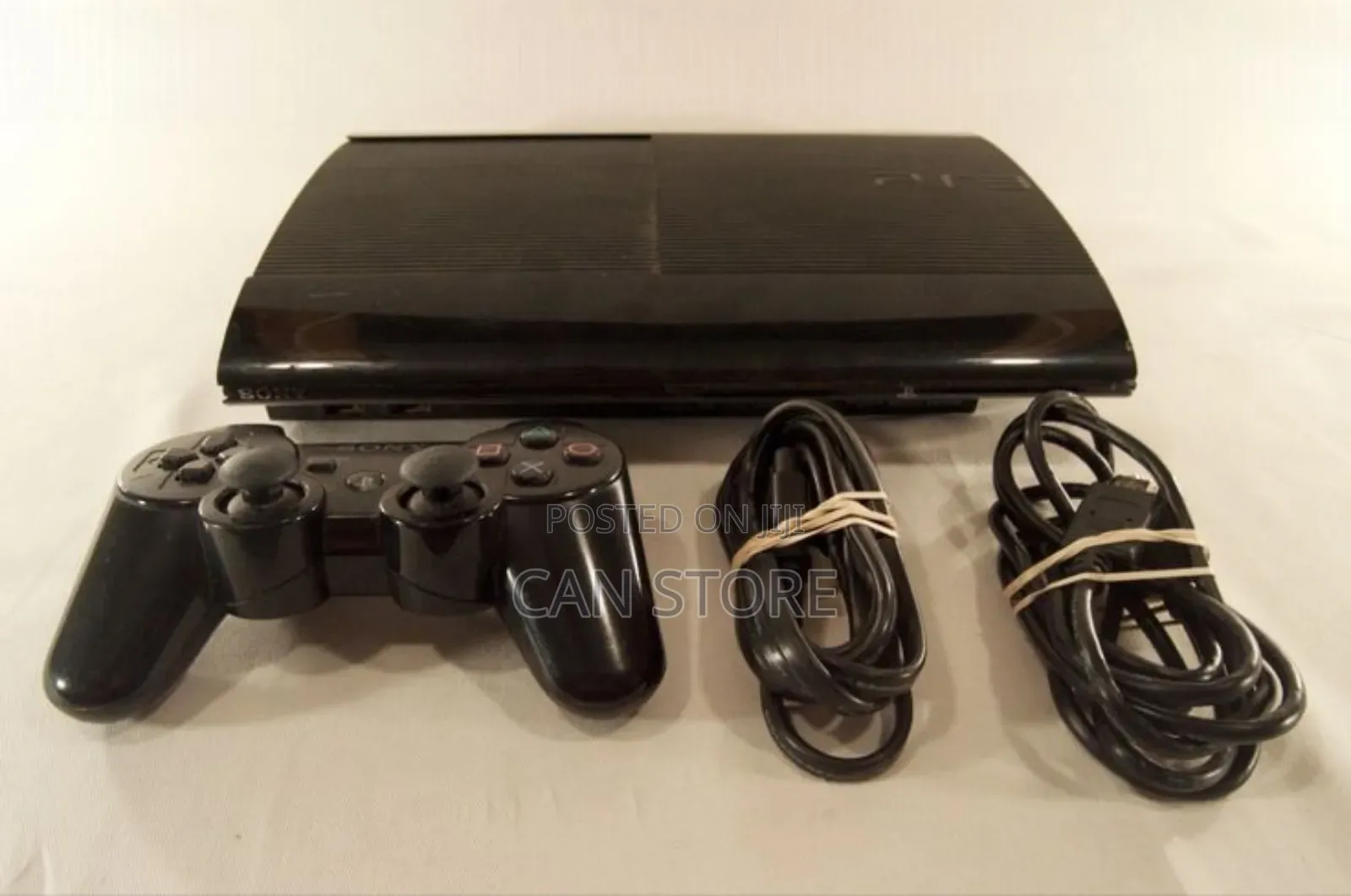 Playstation Super Slim With 2joystick ለቤት አሪፍ እቃ Ps3