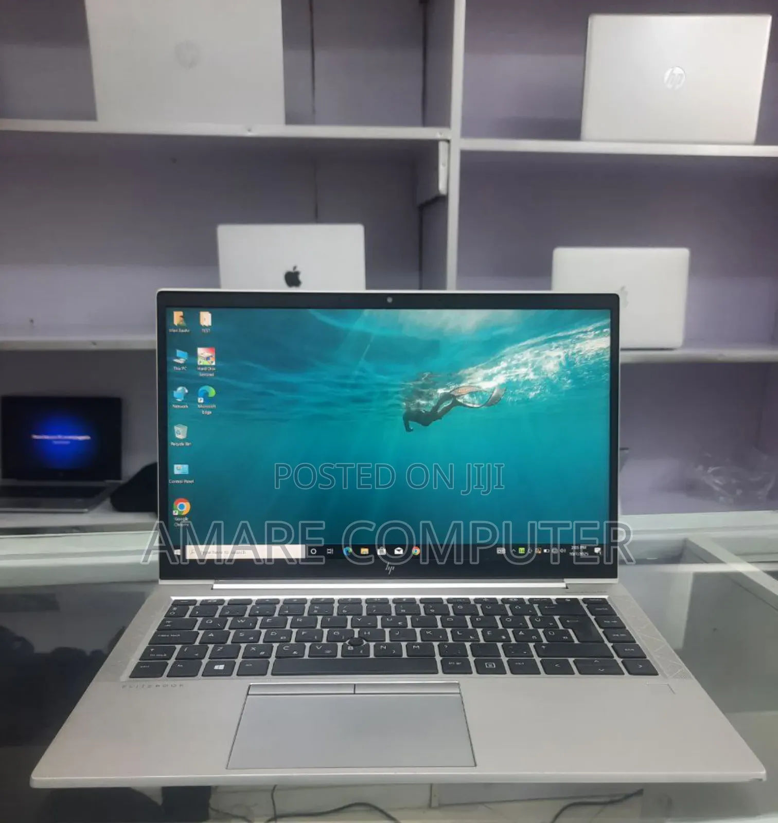 New Laptop HP EliteBook 845 G8 16GB AMD Ryzen 5 SSD 512GB