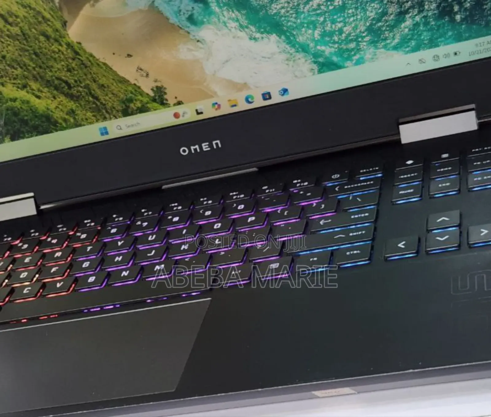 New Laptop HP Omen 15 16GB AMD Ryzen 7 SSD 512GB