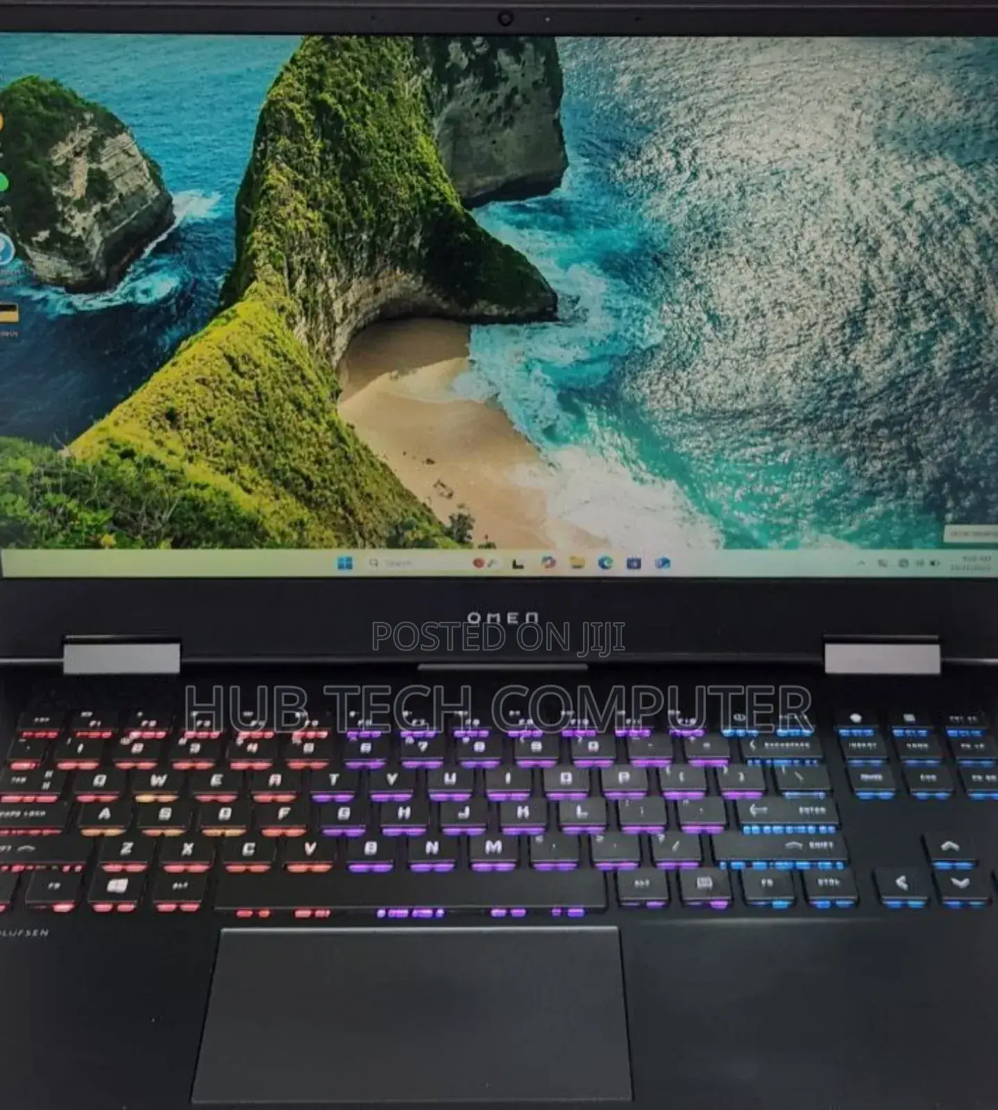 New Laptop HP Omen 15 16GB AMD Ryzen 7 SSD 512GB