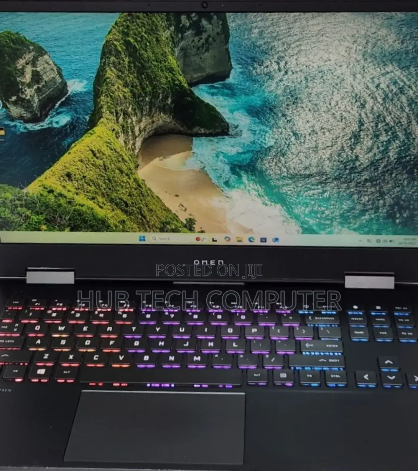 New Laptop HP Omen 15 16GB AMD Ryzen 7 SSD 512GB