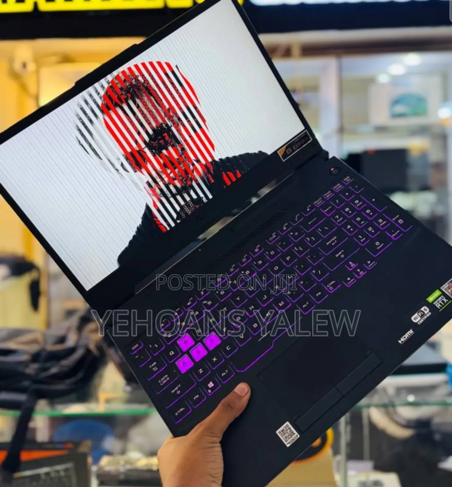 New Laptop Asus TUF Gaming A15 32GB AMD Ryzen 7 SSD 2T