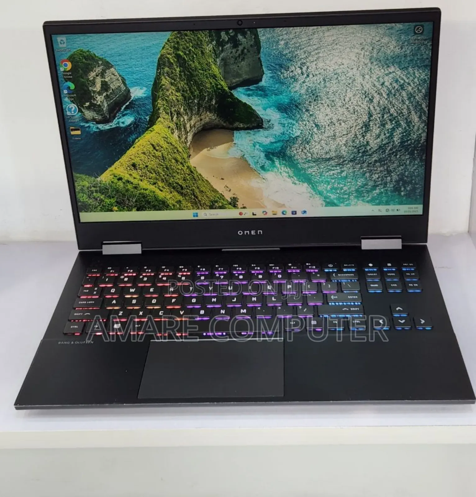 New Laptop HP Omen 15 16GB AMD Ryzen 7 SSD 512GB
