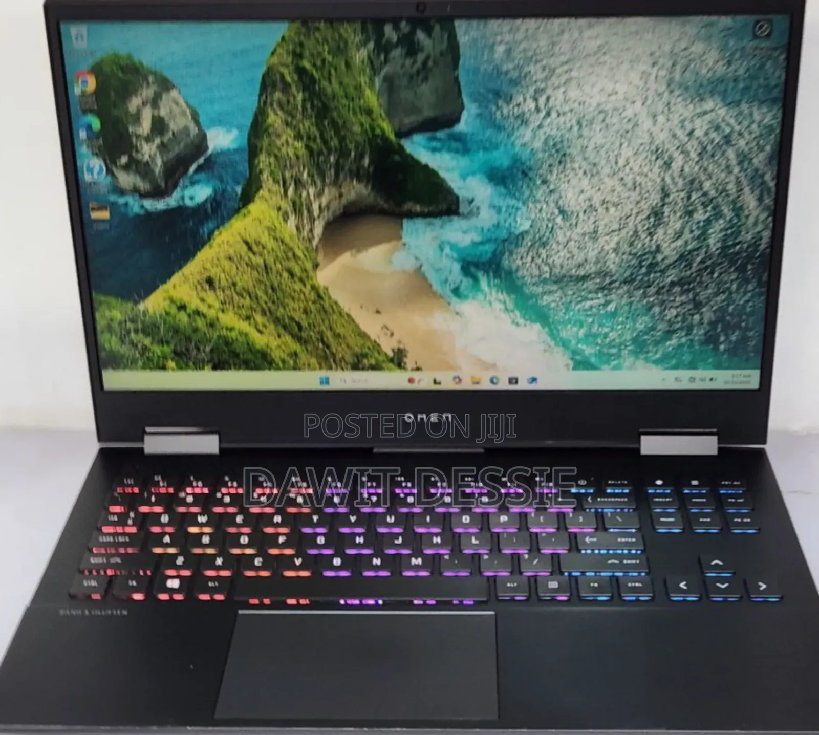 New Laptop HP Omen 15 16GB AMD Ryzen 7 SSD 512GB