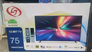 ☆Lj 75"☆ Smart Android 15.0 Tv 10_years Warranty ከነፃ ትራንስፓርት ጋር