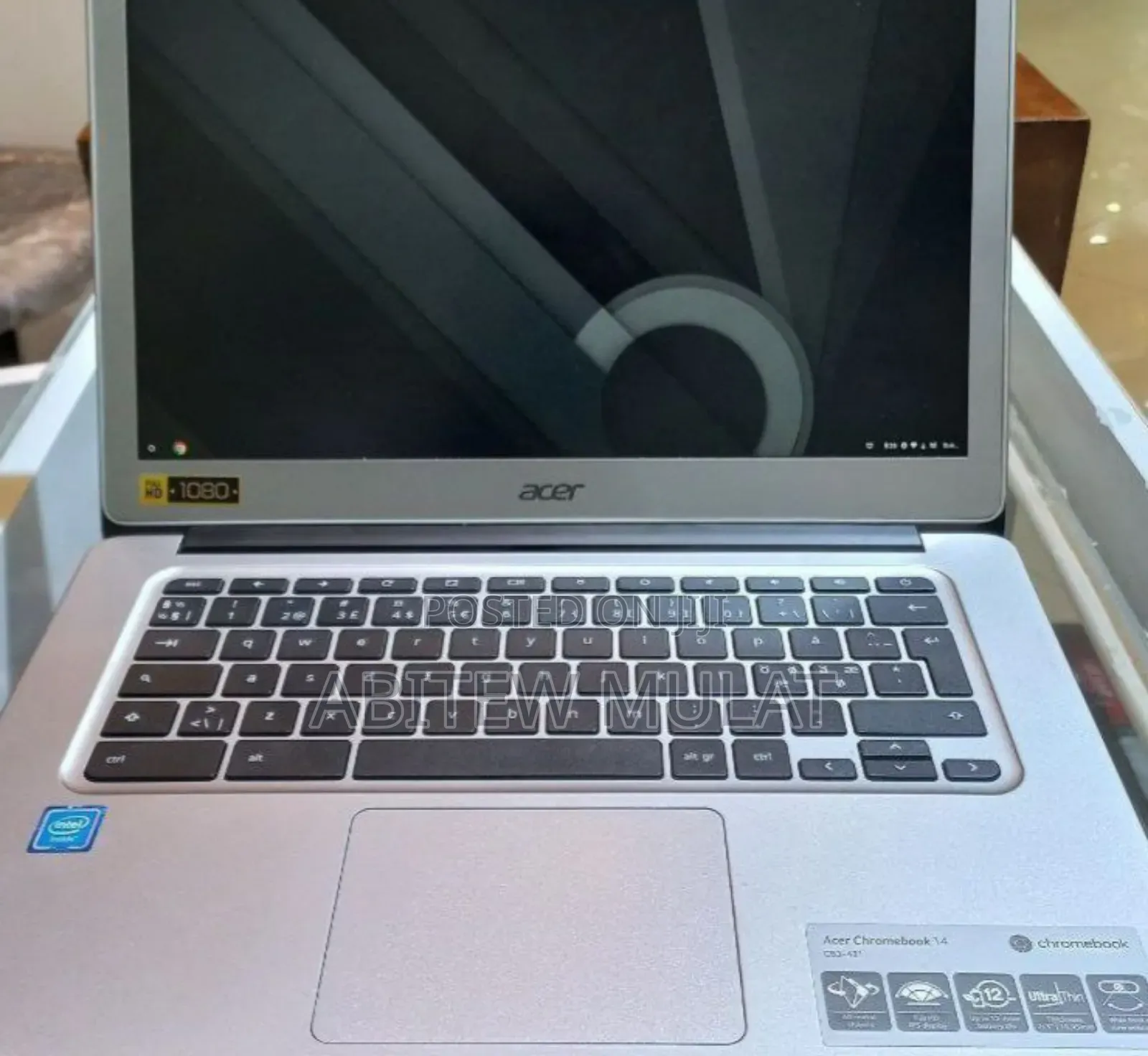 New Laptop Acer Chromebook 14 4GB Intel Celeron SSD 128GB