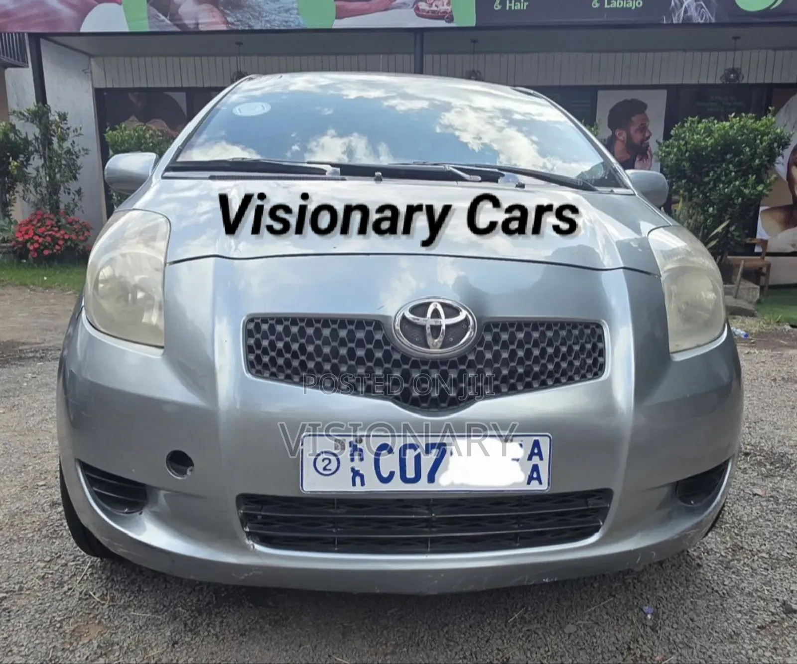 Toyota Yaris 2007 Gray