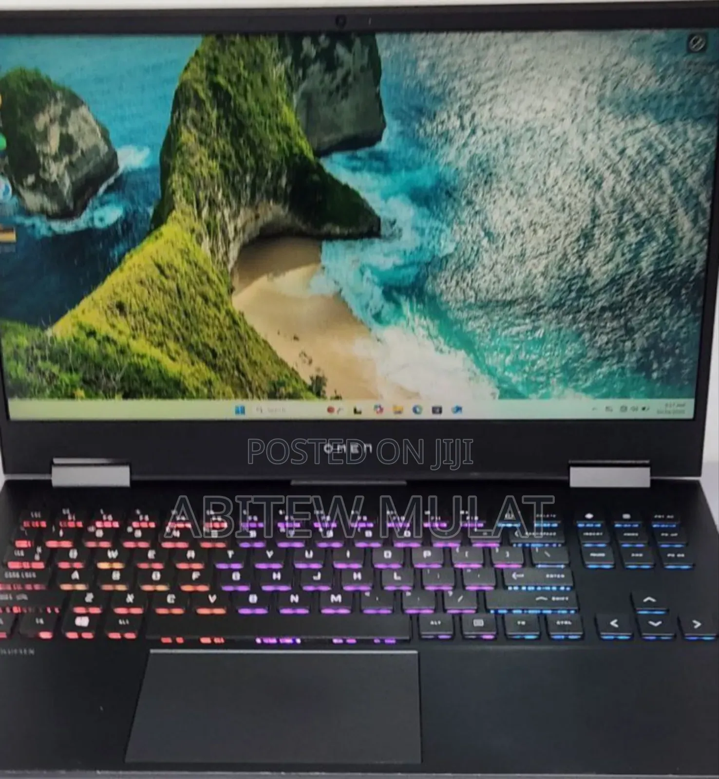 New Laptop HP Omen 15 16GB AMD Ryzen 7 SSD 512GB