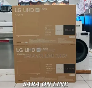 Lg 43" Uhd Smart Tv Android ◈Webos Tv◈ New 2025 Free Delivery